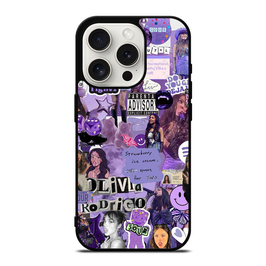 OLIVIA RODRIGO COLLAGE iPhone 15 Pro Case Cover