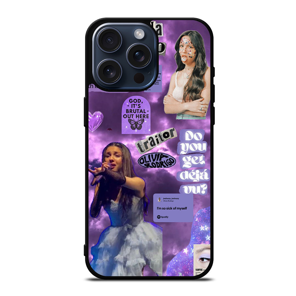OLIVIA RODRIGO LYRIC iPhone 15 Pro Max Case Cover