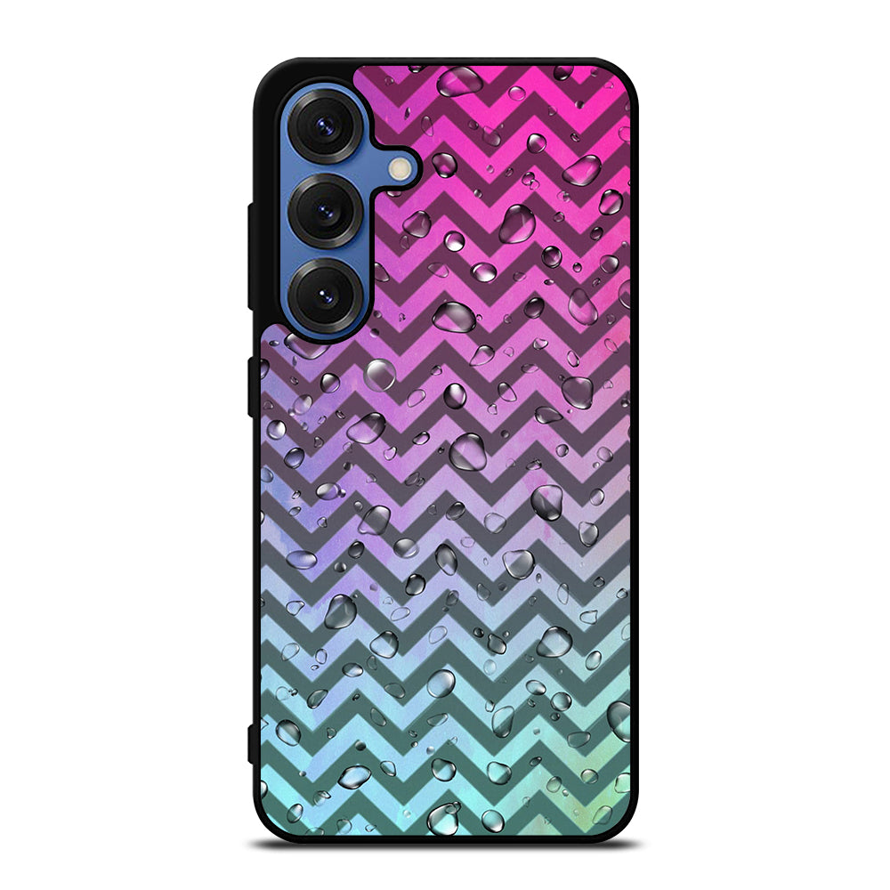 OMBRE PASTEL CHEVRON 4 Samsung Galaxy S25 Case Cover