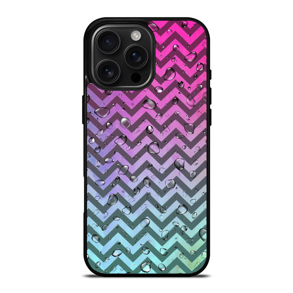 OMBRE PASTEL CHEVRON 4 iPhone 16 Pro Max Case Cover