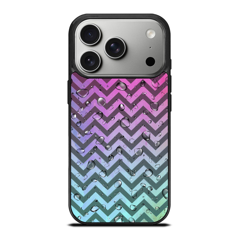 OMBRE PASTEL CHEVRON 4 iPhone 17 Pro Case Cover