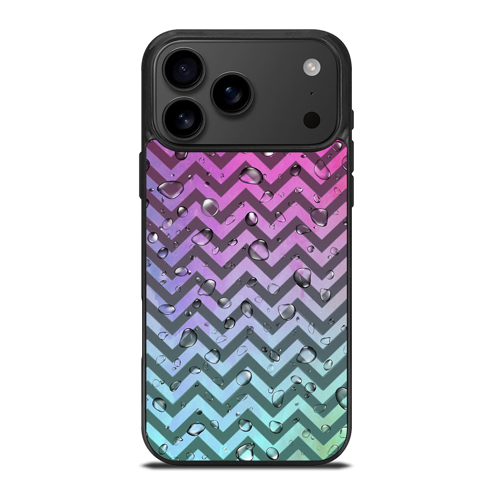 OMBRE PASTEL CHEVRON 4 iPhone 17 Pro Max Case Cover