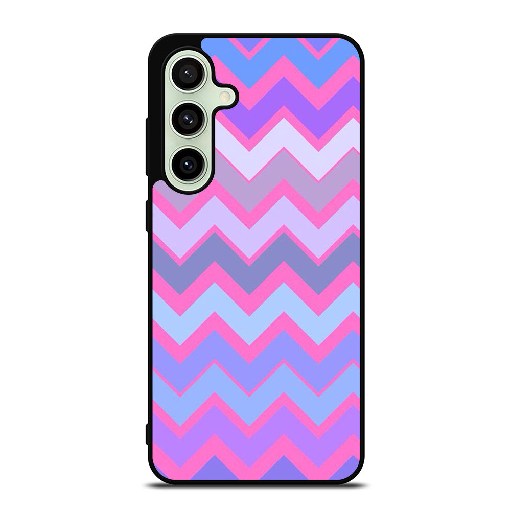 OMBRE PASTEL CHEVRON 5 Samsung Galaxy S24 FE Case Cover
