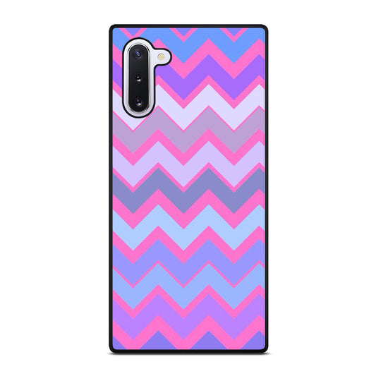 OMBRE PASTEL CHEVRON 5 Samsung Galaxy Note 10 Case Cover