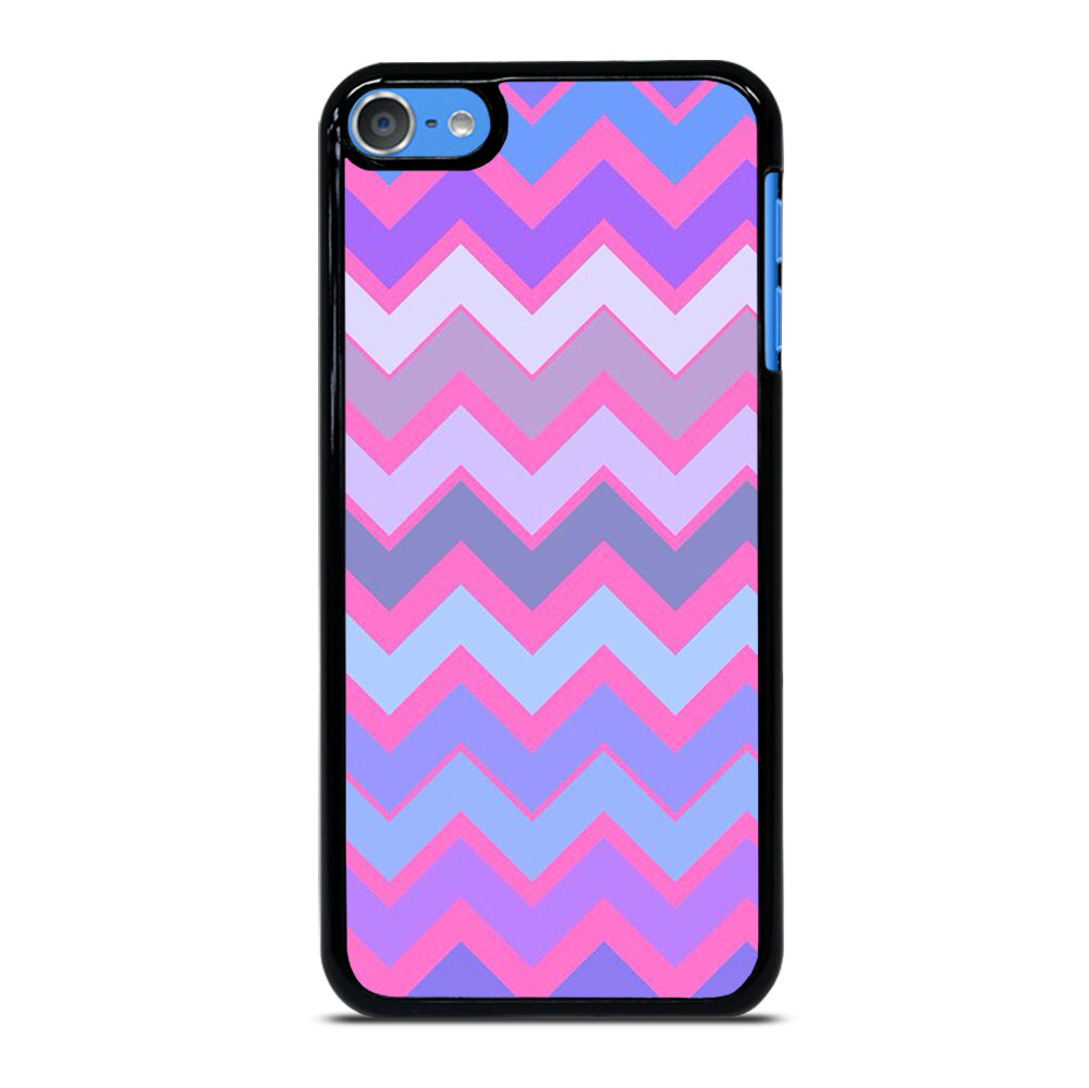 OMBRE PASTEL CHEVRON 5 iPod Touch 7 Case Cover