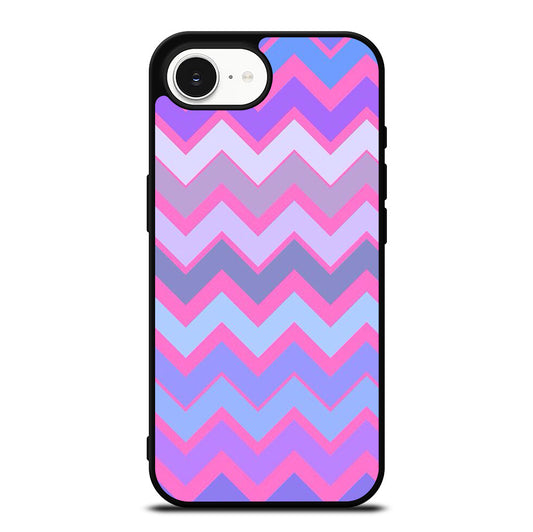 OMBRE PASTEL CHEVRON 5 iPhone 16e Case Cover