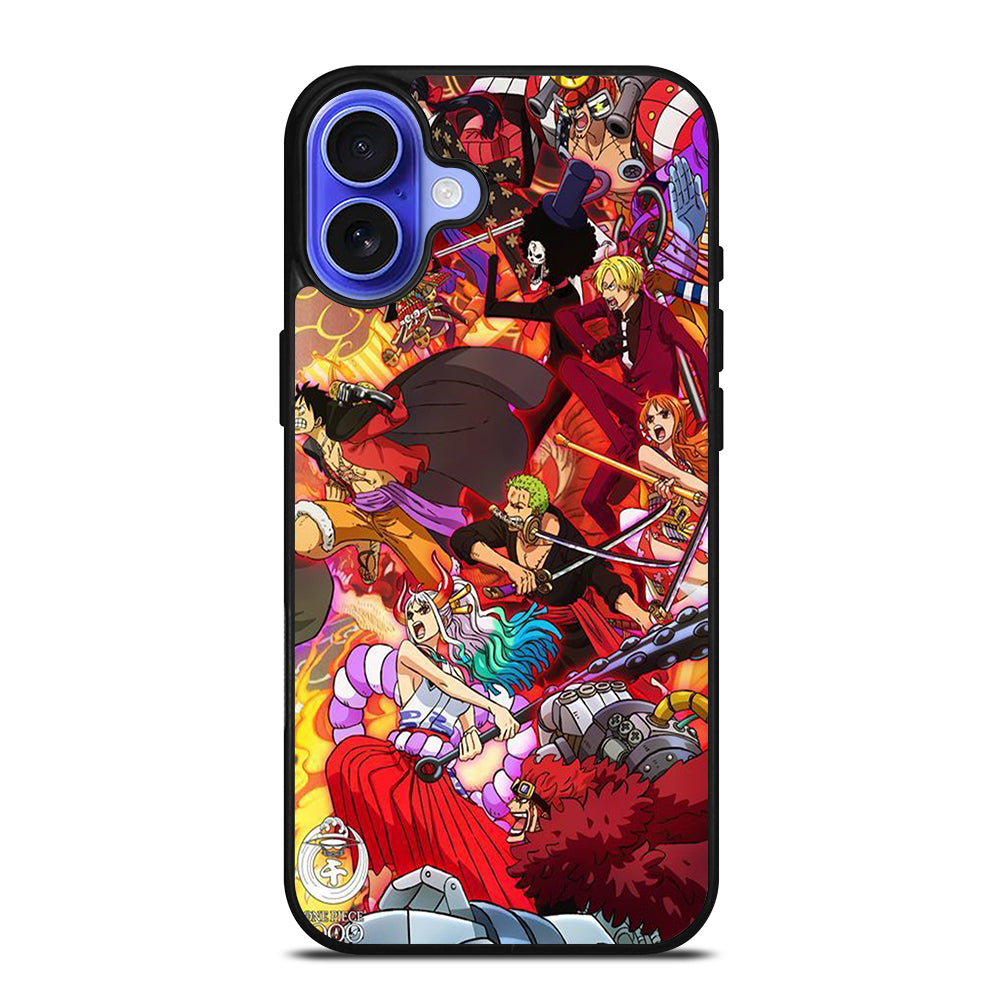 ONE PIECE CHARACTER LOGO 1 iPhone 16 Case Cover
