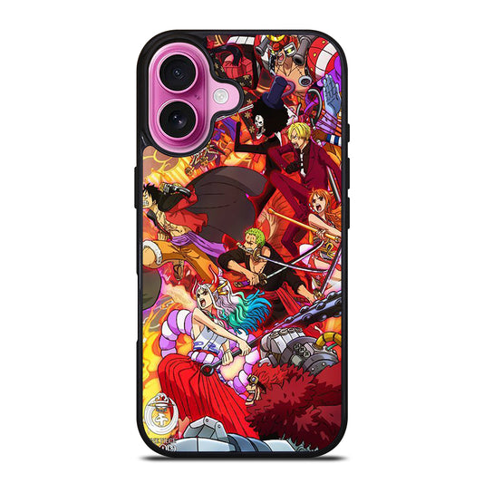 ONE PIECE CHARACTER LOGO 1 iPhone 16 Plus Case Cover