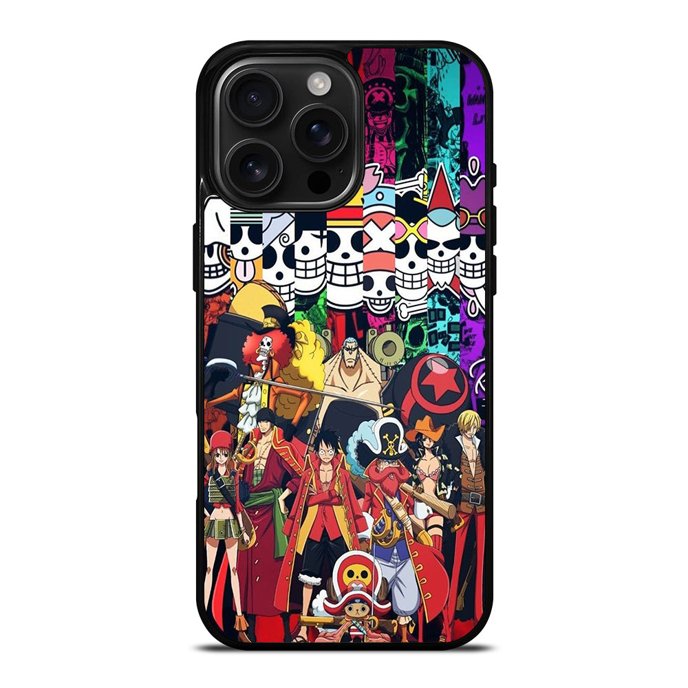 ONE PIECE CHARACTER LOGO 2 iPhone 16 Pro Max Case Cover