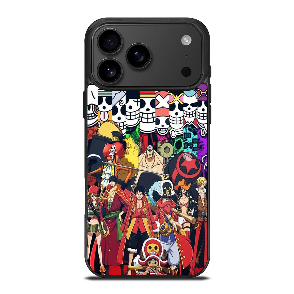 ONE PIECE CHARACTER LOGO 2 iPhone 17 Pro Max Case Cover