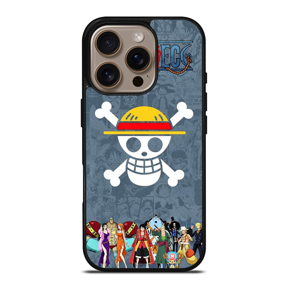 ONE PIECE CHARACTER LOGO 3 iPhone 16 Pro Case Cover