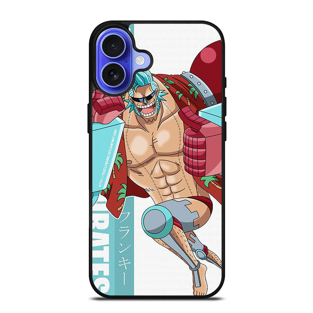 ONE PIECE FRANKY ANIME 2 iPhone 16 Case Cover