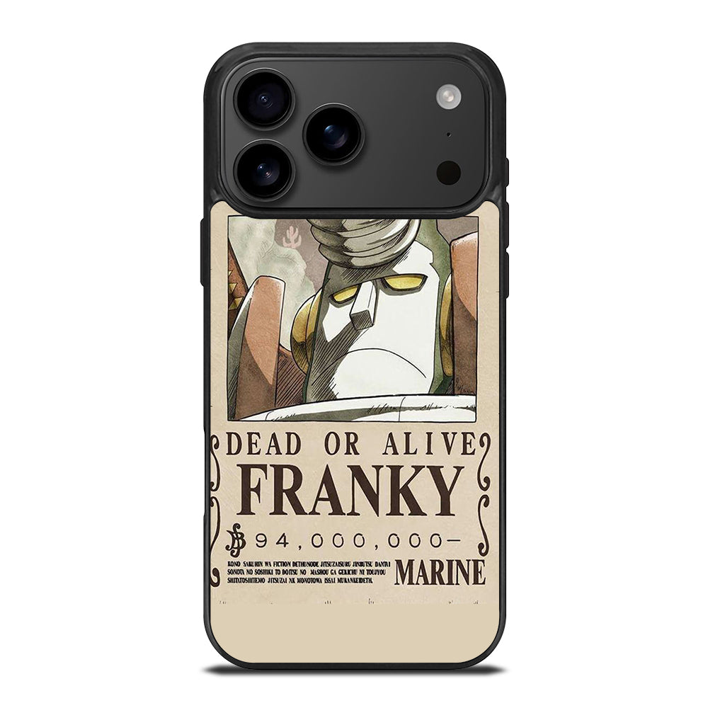 ONE PIECE FRANKY WANTED iPhone 17 Pro Max Case Cover