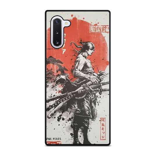 ONE PIECE ZORO ART ANIME Samsung Galaxy Note 10 Case Cover