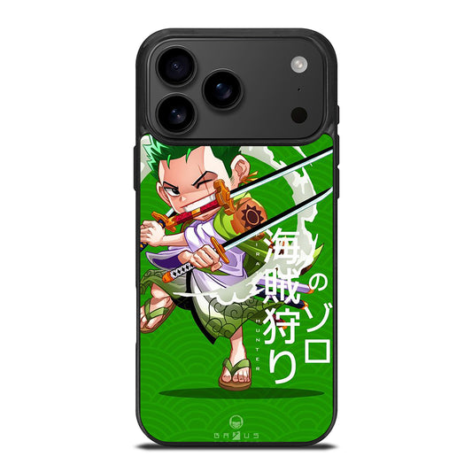 ONE PIECE ZORO CHIBI iPhone 17 Pro Max Case Cover