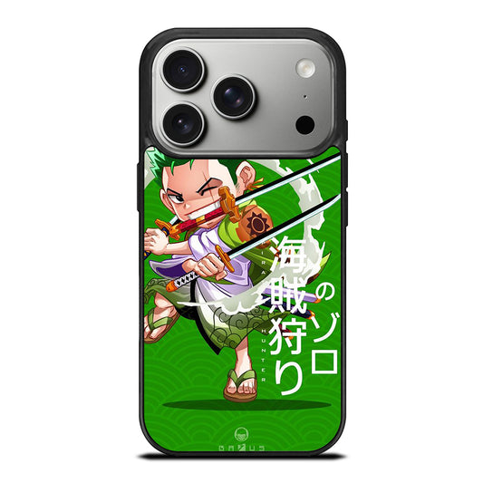ONE PIECE ZORO CHIBI iPhone 17 Pro Case Cover