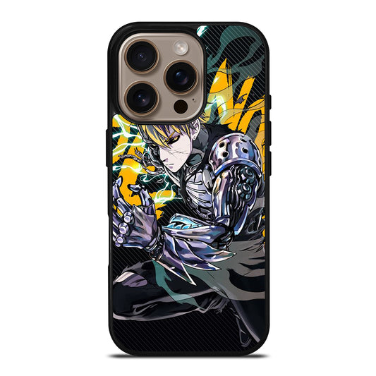 ONE PUNCH ANIME MAN GENOS iPhone 16 Pro Case Cover