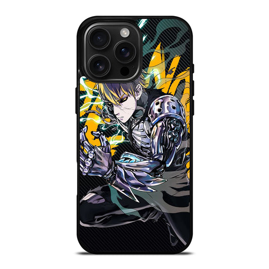 ONE PUNCH ANIME MAN GENOS iPhone 16 Pro Max Case Cover