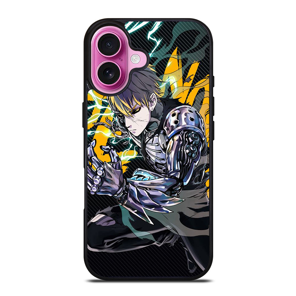 ONE PUNCH ANIME MAN GENOS iPhone 16 Plus Case Cover