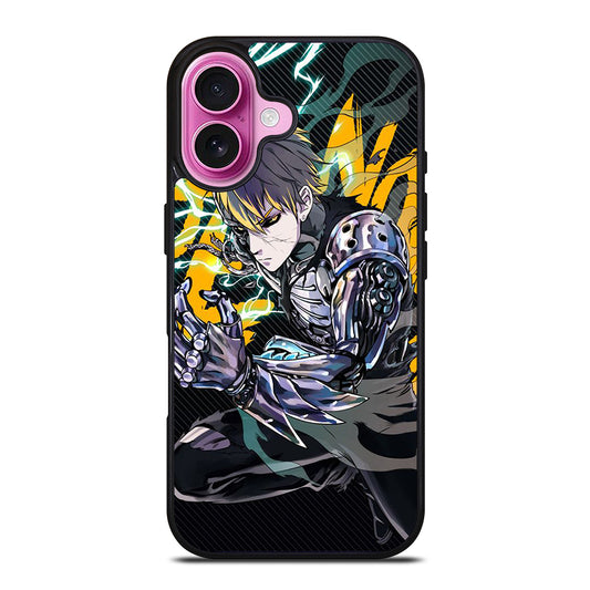 ONE PUNCH ANIME MAN GENOS iPhone 16 Plus Case Cover
