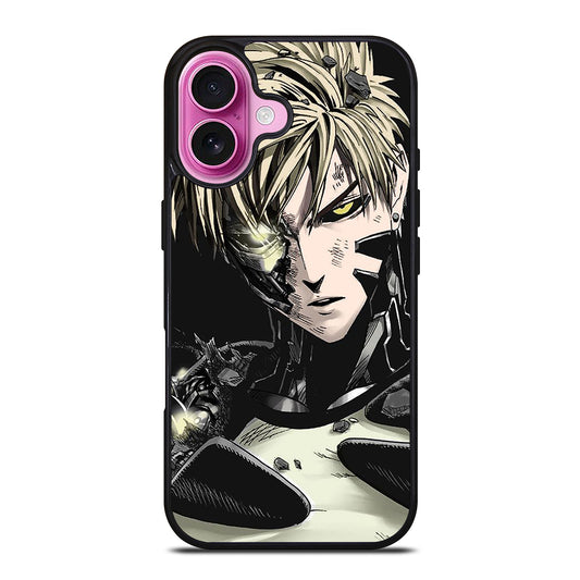 ONE PUNCH MAN GENOS DAMAGED iPhone 16 Plus Case Cover