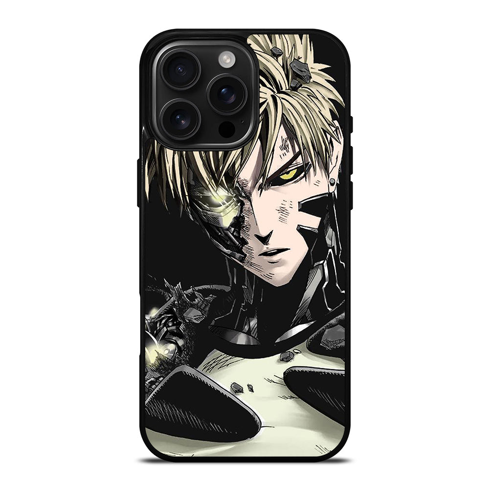 ONE PUNCH MAN GENOS DAMAGED iPhone 16 Pro Max Case Cover