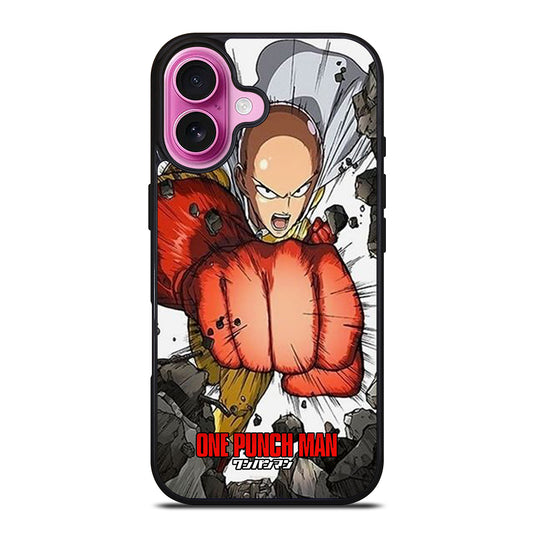 ONE PUNCH MAN SAITAMA 3 iPhone 16 Plus Case Cover