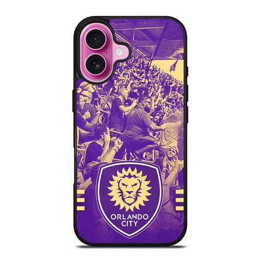 ORLANDO CITY SC LOGO 1 iPhone 16 Plus Case Cover