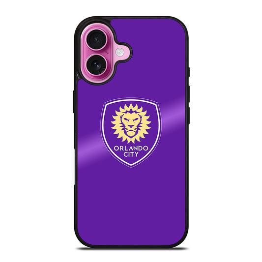 ORLANDO CITY SC LOGO 3 iPhone 16 Plus Case Cover