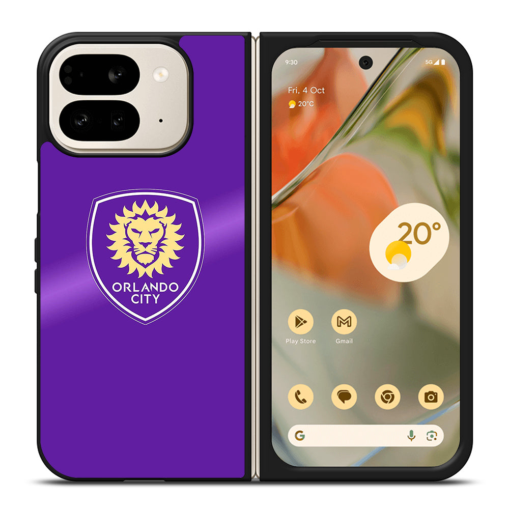 ORLANDO CITY SC LOGO 3 Google Pixel 9 Pro Fold Case Cover