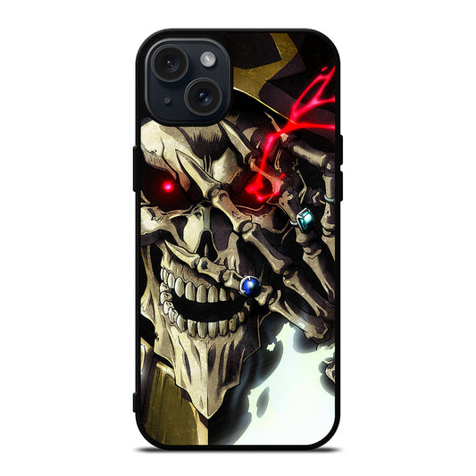 OVERLORD ANIME FACE iPhone 15 Plus Case Cover