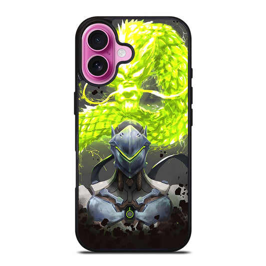 OVERWATCH GAME GENJI DRAGON iPhone 16 Plus Case Cover