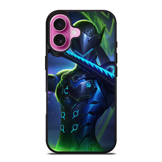 OVERWATCH GENJI ART iPhone 16 Plus Case Cover