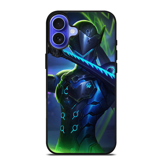 OVERWATCH GENJI ART iPhone 16 Case Cover