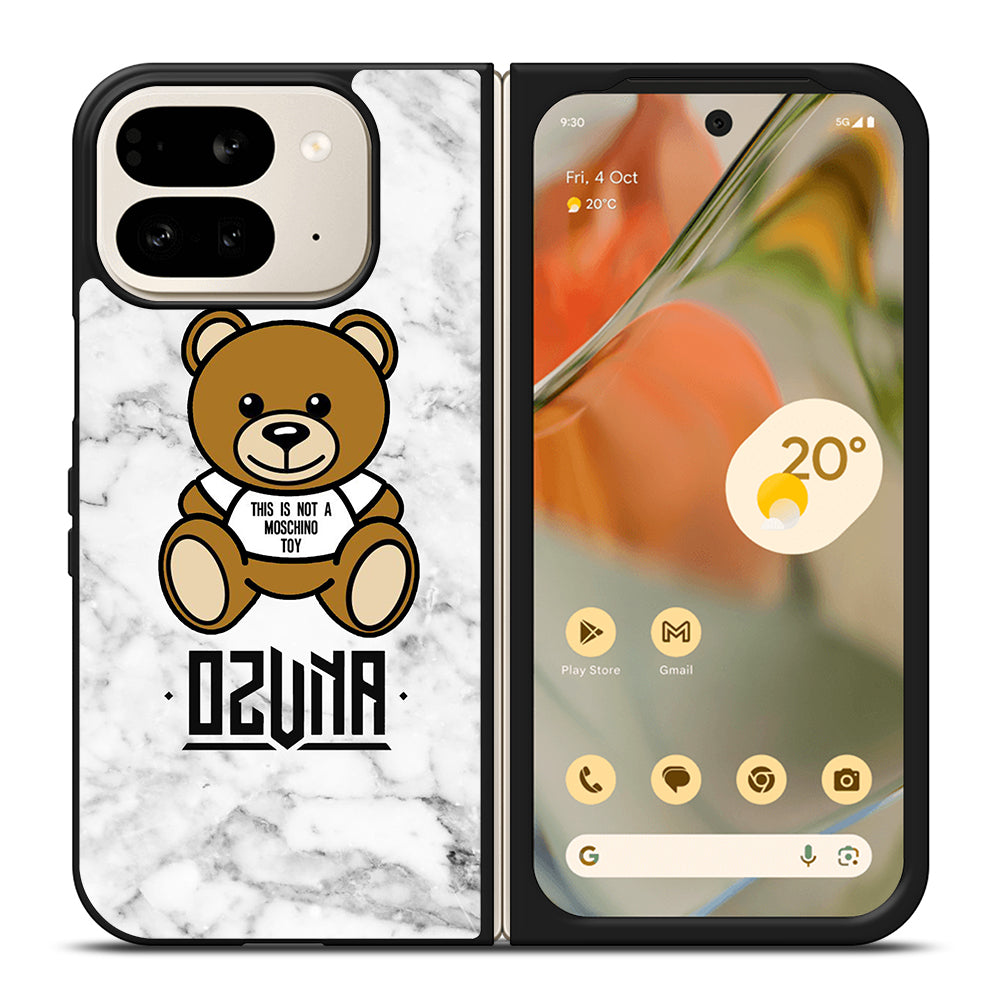 OZUNA BEAR MARBLE 3 Google Pixel 9 Pro Fold Case Cover
