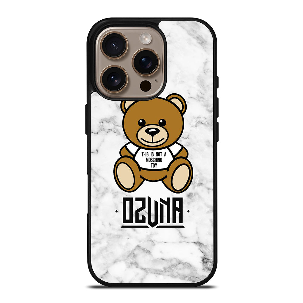 OZUNA BEAR MARBLE 3 iPhone 16 Pro Case Cover