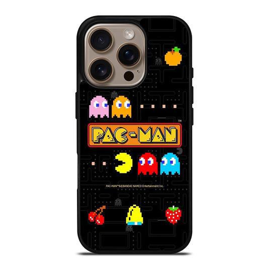 PAC MAN GAME RETRO iPhone 16 Pro Case Cover