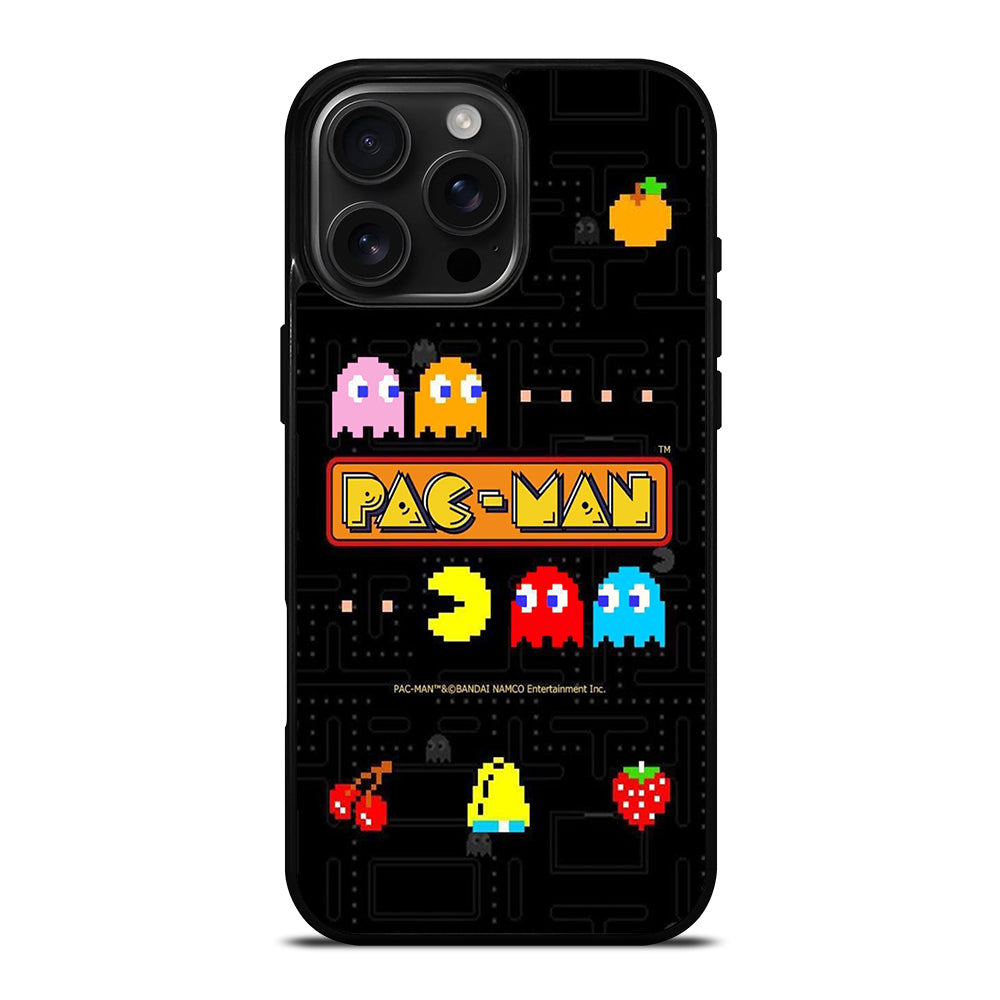 PAC MAN GAME RETRO iPhone 16 Pro Max Case Cover