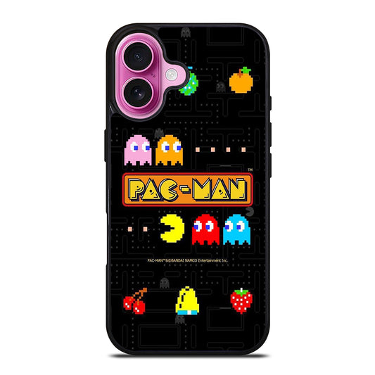 PAC MAN GAME RETRO iPhone 16 Plus Case Cover