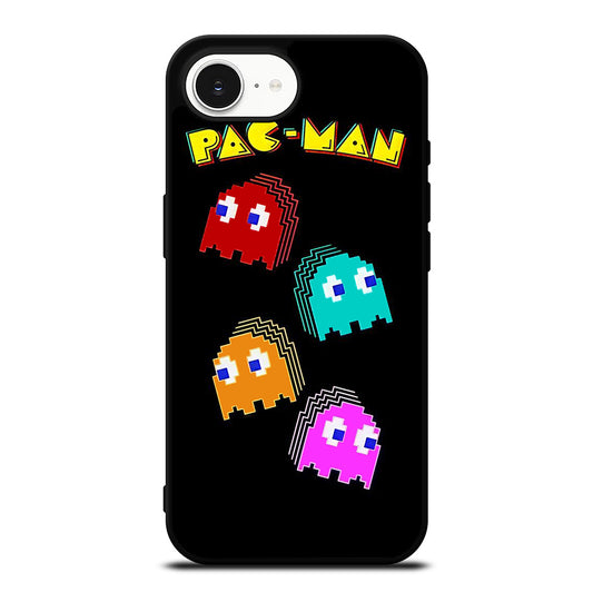 PAC MAN GHOST CARTOON iPhone 16e Case Cover