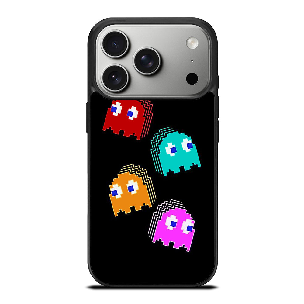 PAC MAN GHOST CARTOON iPhone 17 Pro Case Cover