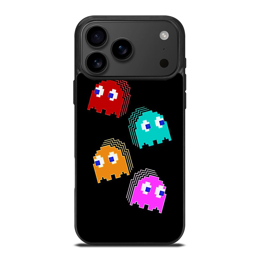 PAC MAN GHOST CARTOON iPhone 17 Pro Max Case Cover