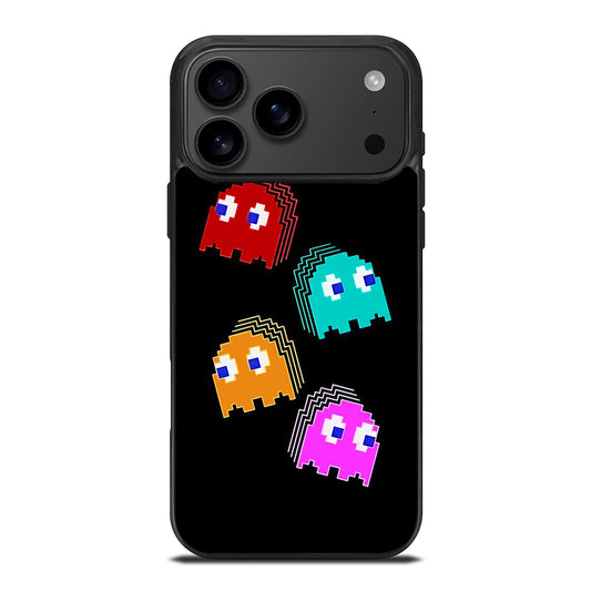 PAC MAN GHOST CARTOON iPhone 17 Pro Max Case Cover