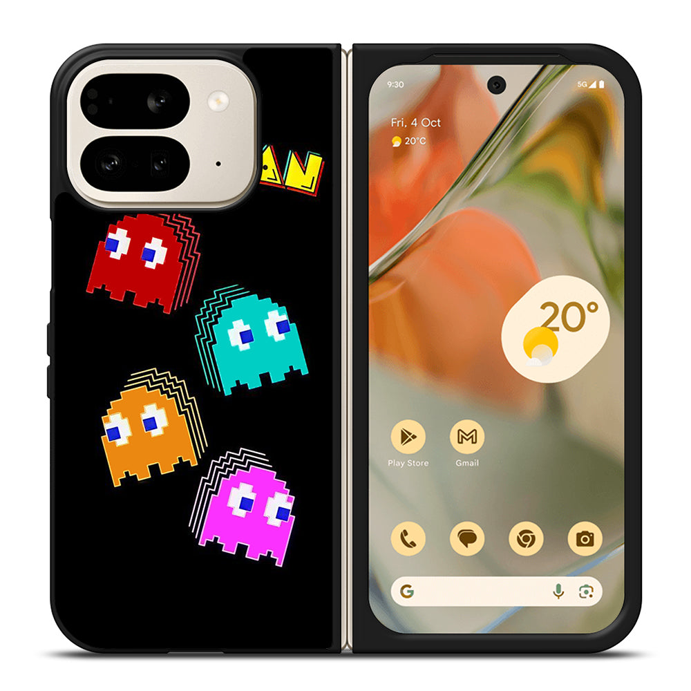 PAC MAN GHOST CARTOON Google Pixel 9 Pro Fold Case Cover