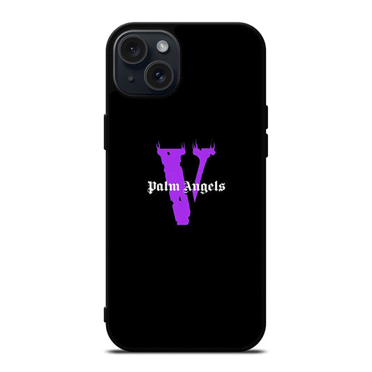 PALM ANGELS LOGO iPhone 15 Plus Case Cover