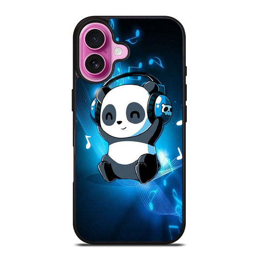PANDA BEAR CARTOON iPhone 16 Plus Case Cover