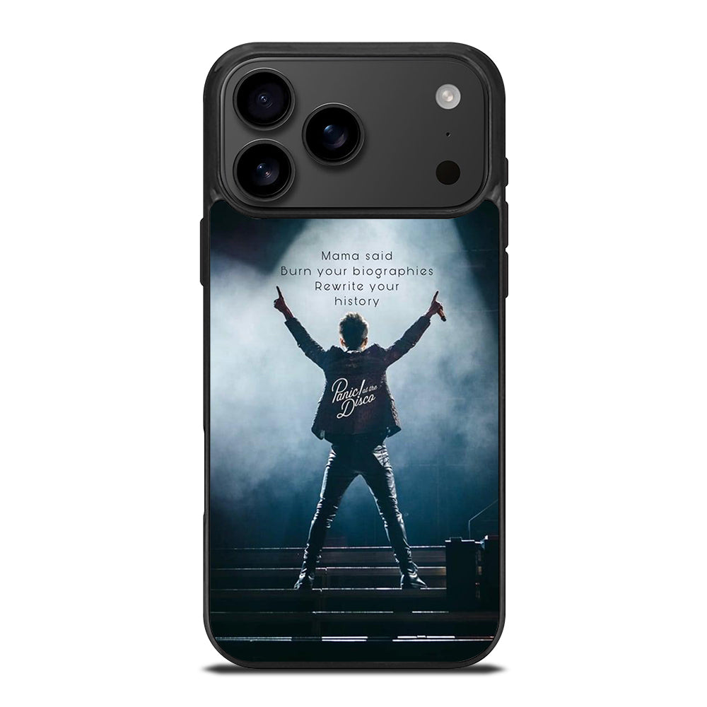 PANIC AT THE DISCO QUOTE iPhone 17 Pro Max Case Cover