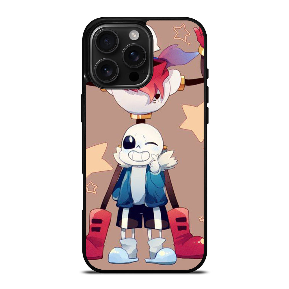 PAPYRUS AND SANS UNDERTALE 2 iPhone 16 Pro Max Case Cover