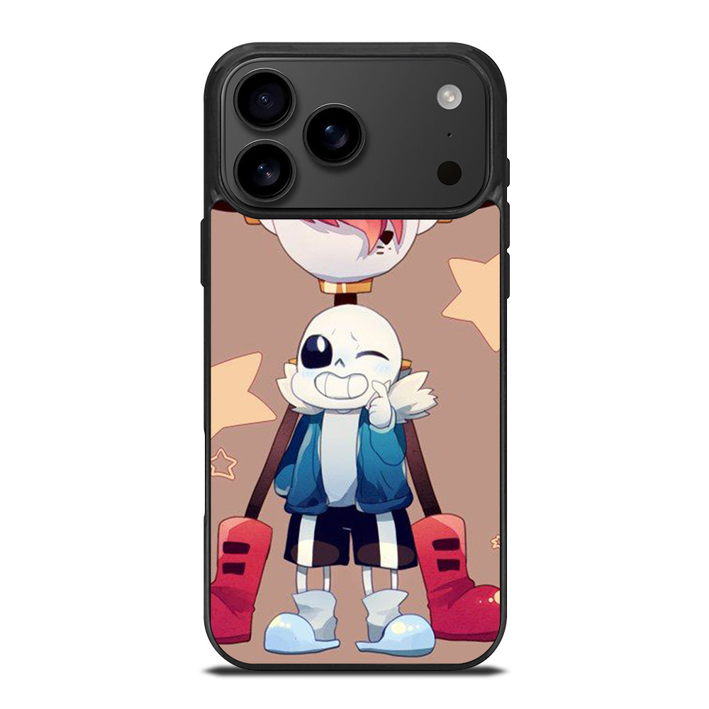 PAPYRUS AND SANS UNDERTALE 2 iPhone 17 Pro Max Case Cover