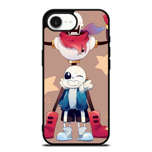 PAPYRUS AND SANS UNDERTALE 2 iPhone 16e Case Cover